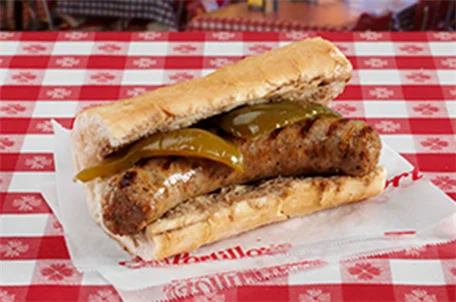 Char-Grilled Italian Sausage Sandwich