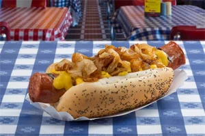 Char-Grilled Maxwell Street Polish Sausage