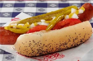 Char-Grilled Polish Sausage