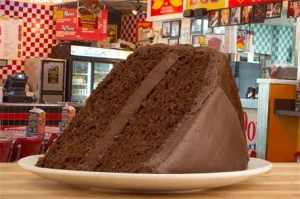 Chocolate Cake Slice