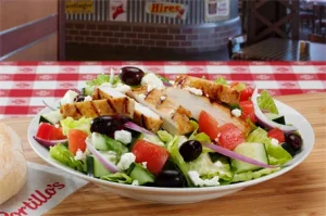 Greek Salad With Grilled Chicken