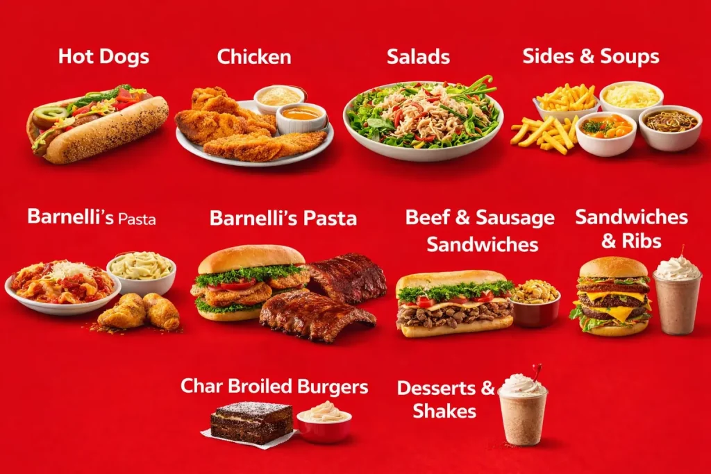 Portillo’s Menu