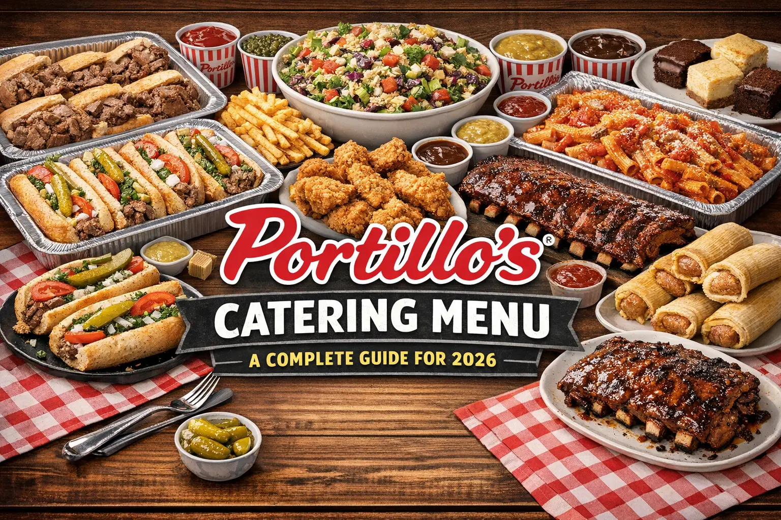 Portillo’s Catering Menu