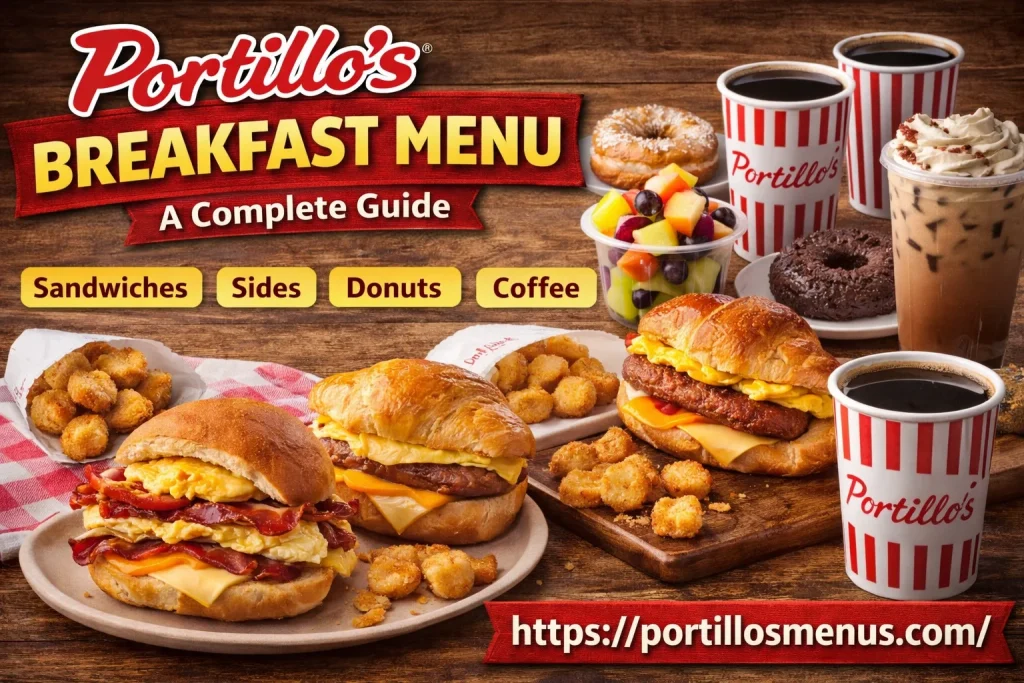 Portillo’s Breakfast Menu